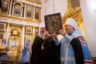 Список чудотворной Казанской иконы для Казахстана.