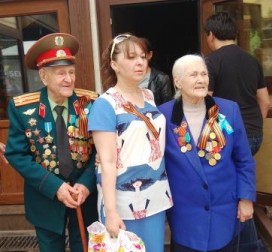 Чествование ветеранов Великой Отечественной войны