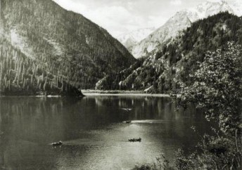 Озеро Иссык. Фото 1950-х гг.